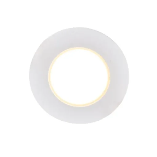 QAZQA Set van 6 inbouwspots wit incl. LED 3-staps dimbaar IP65 - Blanca