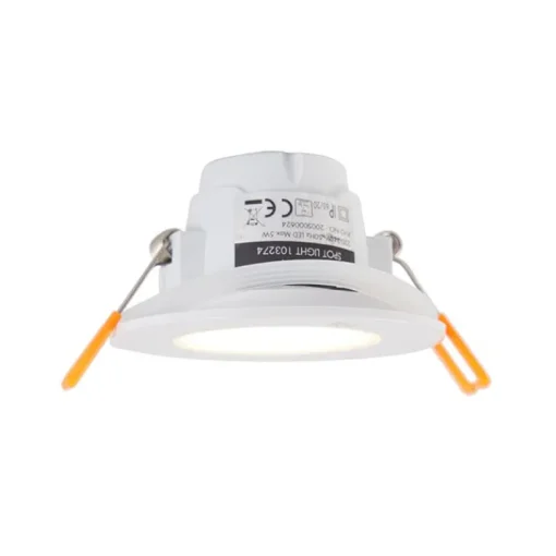 QAZQA Set van 6 inbouwspots wit incl. LED 3-staps dimbaar IP65 - Blanca