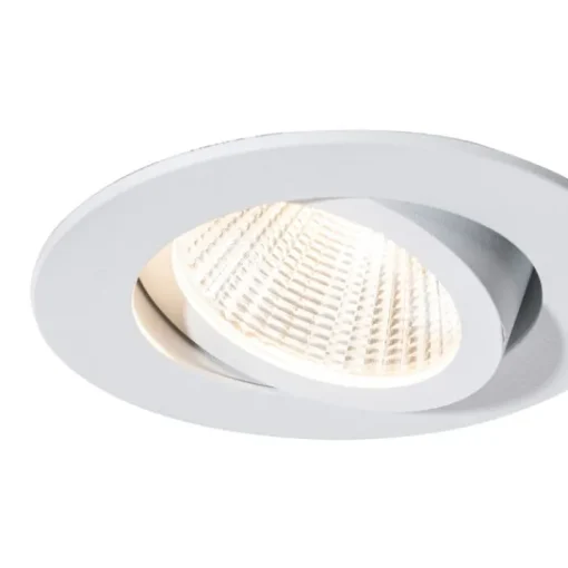 QAZQA Professional Set van 6 inbouwspots wit 6,8cm incl. LED 750 lm dimbaar IP23 - Gaius
