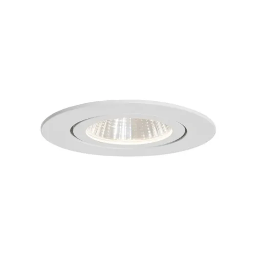 QAZQA Professional Set van 6 inbouwspots wit 6,8cm incl. LED 750 lm dimbaar IP23 - Gaius