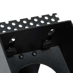 QAZQA Set van 6 inbouwspots zwart GU10 50mm trimless - Oneon