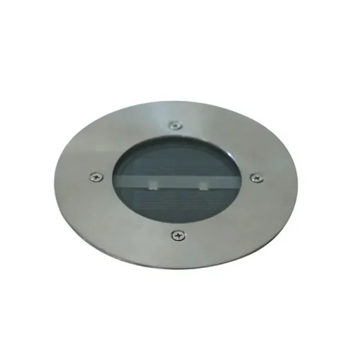 QAZQA Set van 5 moderne grondspots staal IP44 solar - Tiny