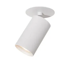 QAZQA Set van 6 moderne inbouwspots wit GU10 50mm - Chels