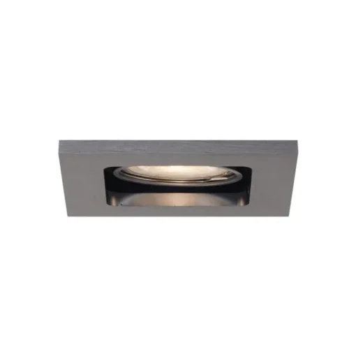 QAZQA Set van 6 Moderne inbouwspot gunmetal GU10 50mm rond kantelbaar - Qure