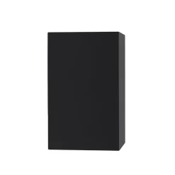 QAZQA Set van 2 moderne wandlampen zwart 2-lichts IP44 - Baleno