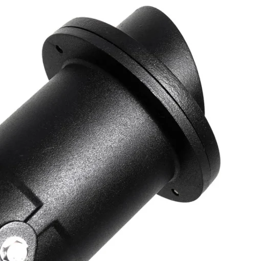 QAZQA Set van 3 prikspots zwart incl. snoer en stekker IP65 - Done