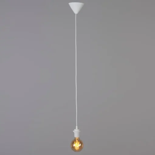 QAZQA Set van 4 retro hanglampen groen 45 cm - Granny