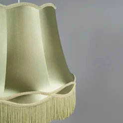 QAZQA Set van 4 retro hanglampen groen 45 cm - Granny