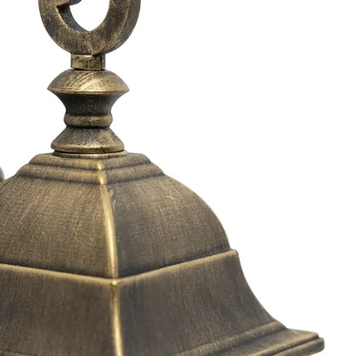 QAZQA Set van 2 romantische buiten wandlantaarns brons - London
