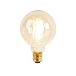 Calex Set van 3 smart E27 dim to warm LED lampen G95 goldline 7W 806 lm 1800K - 3000K