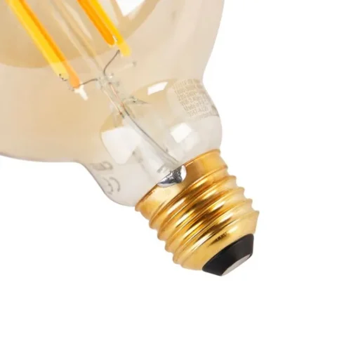 Calex Set van 3 smart E27 dim to warm LED lampen G95 goldline 7W 806 lm 1800K - 3000K