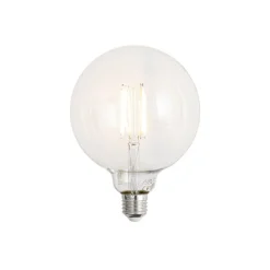 LUUMR Set van 5 Smart E27 dimbare LED lampen G125 helder 7W 806 lm 2700-6500K