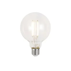 LUUMR Set van 5 Smart E27 dimbare LED lampen G95 helder 7W 806 lm 2700-6500K