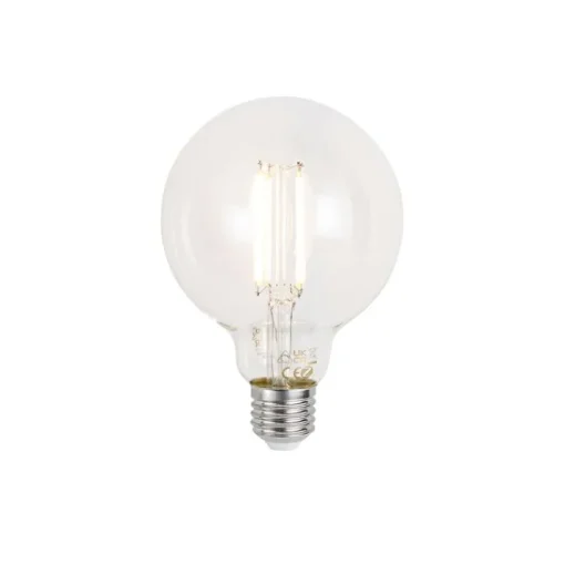 LUUMR Set van 5 Smart E27 dimbare LED lampen G95 helder 7W 806 lm 2700-6500K