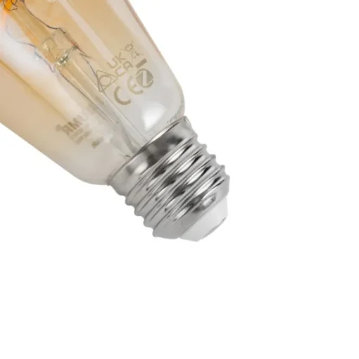 LUUMR Set van 5 Smart E27 dimbare LED lampen ST64 amber 4.9W 320 lm 2500K
