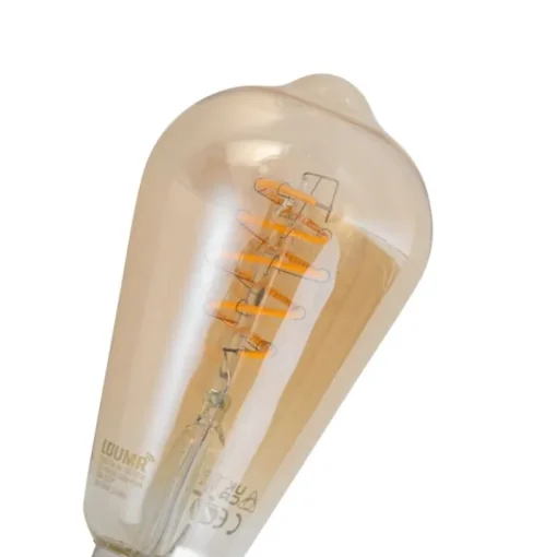 LUUMR Set van 5 Smart E27 dimbare LED lampen ST64 amber 4.9W 320 lm 2500K