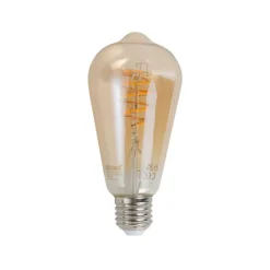 LUUMR Set van 5 Smart E27 dimbare LED lampen ST64 amber 4.9W 320 lm 2500K