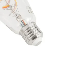 LUUMR Set van 5 Smart E27 dimbare LED lampen ST64 helder RGBW 4W 250 lm 2700K