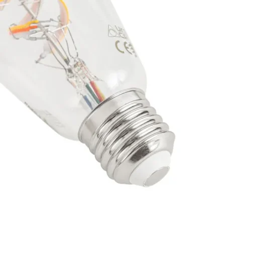 LUUMR Set van 5 Smart E27 dimbare LED lampen ST64 helder RGBW 4W 250 lm 2700K