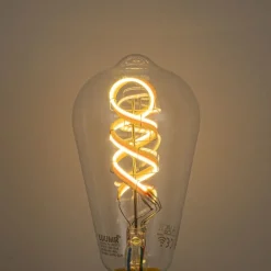 LUUMR Set van 5 Smart E27 dimbare LED lampen ST64 helder RGBW 4W 250 lm 2700K