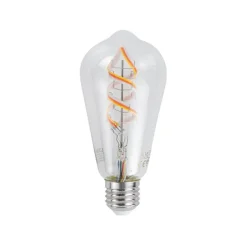 LUUMR Set van 5 Smart E27 dimbare LED lampen ST64 helder RGBW 4W 250 lm 2700K