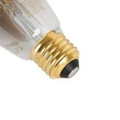 Calex Set van 2 smart E27 LED lampen ST64 smoke 7W 400 lm 1800K