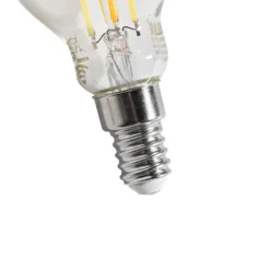 LUUMR Set van 5 Smart E14 LED lampen P45 helder 4.2W 470 lm 2700-6500K