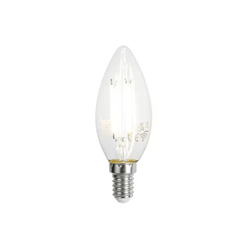 LUUMR Set van 5 Smart E14 LED lampen C35 helder 4.2W 470 lm 2700-6500K