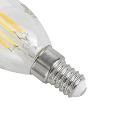 LUUMR Set van 5 Smart E14 LED lampen C35 helder 4.2W 470 lm 2700-6500K