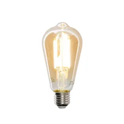 LUEDD Set van 5 Smart E27 LED lamp ST64 goud 7W 700 lm 1800-4000K