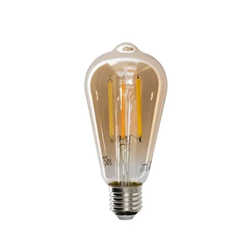 LUEDD Set van 5 Smart E27 LED lamp ST64 goud 7W 700 lm 1800-4000K