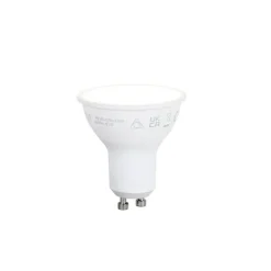 LUUMR Set van 5 Smart GU10 50mm dimbare LED lampen opaal 7W 630 lm 2700K
