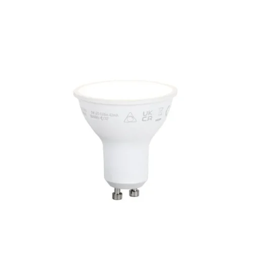 LUUMR Set van 5 Smart GU10 50mm dimbare LED lampen opaal 7W 630 lm 2700K
