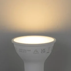 LUUMR Set van 5 Smart GU10 50mm dimbare LED lampen opaal 7W 630 lm 2700K