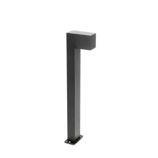 QAZQA Set van 3 smart staande buitenlampen zwart 65cm IP44 - Baleno