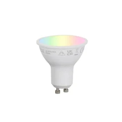 QAZQA Set van 3 smart tuinspots zwart incl. snoer en stekker 230cm IP65 - Basic