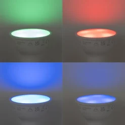 QAZQA Set van 3 smart wandlampen zwart 2-lichts IP44 - Baleno