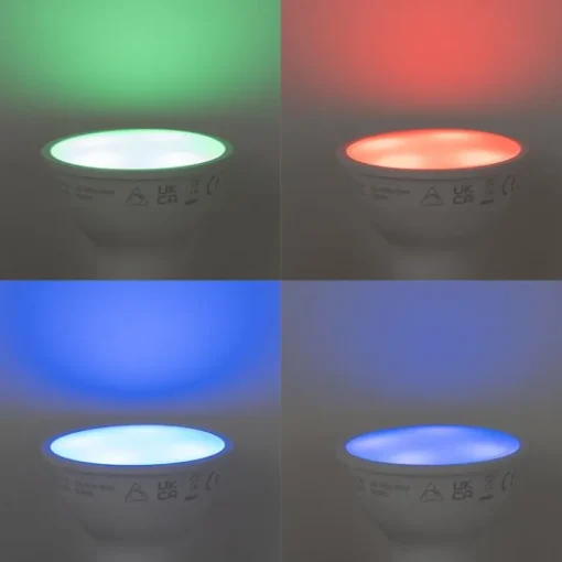 QAZQA Set van 3 smart wandlampen zwart 2-lichts IP44 - Baleno