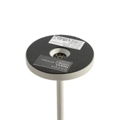 QAZQA Set van 9 tafellampen mushroom off-white incl. laadstation - Raika