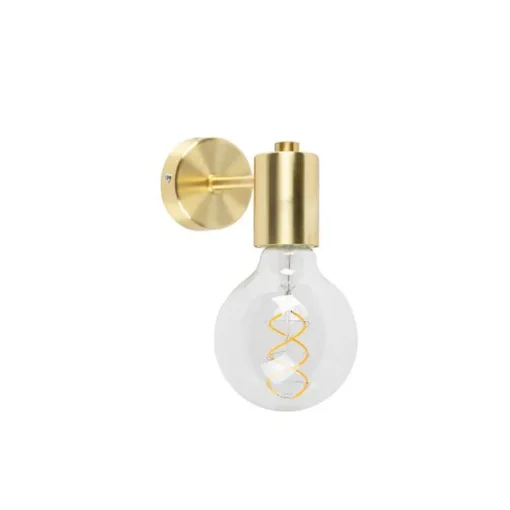 QAZQA Smart Art Deco wandlamp goud incl. G95 WiFi lichtbron - Facil