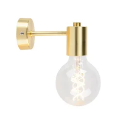 QAZQA Smart Art Deco wandlamp goud incl. G95 WiFi lichtbron - Facil