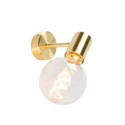QAZQA Smart Art Deco wandlamp goud incl. G95 WiFi lichtbron - Facil