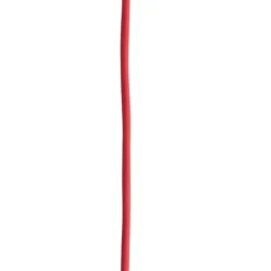 QAZQA Smart buiten hanglamp wit 35cm met rode stekker incl. Wifi A60 - Pion