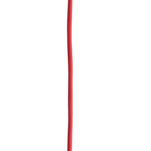QAZQA Smart buiten hanglamp wit 35cm met rode stekker incl. Wifi A60 - Pion