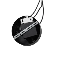 QAZQA Smart buiten hanglamp zwart rotan 3-lichts incl. 3 Wifi G95 - Calamus