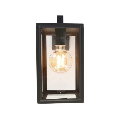 QAZQA Smart buiten wandlamp grijs incl. Wifi G95- Sutton down