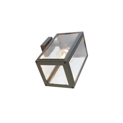 QAZQA Smart buiten wandlamp grijs incl. Wifi G95- Sutton down