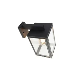 QAZQA Smart buiten wandlamp grijs incl. Wifi G95- Sutton down