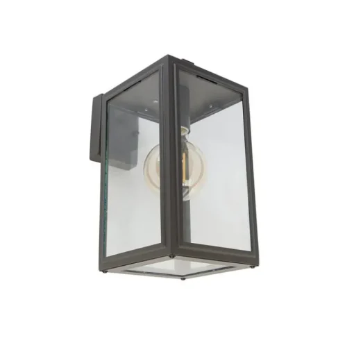 QAZQA Smart buiten wandlamp grijs incl. Wifi G95- Sutton down