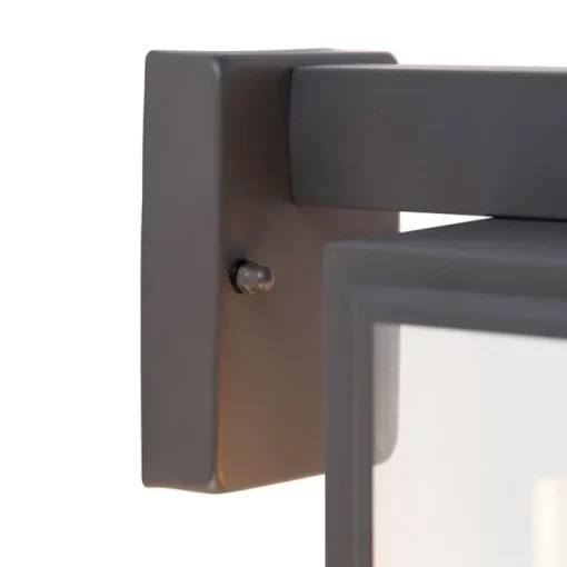 QAZQA Smart buiten wandlamp grijs incl. Wifi G95- Sutton down